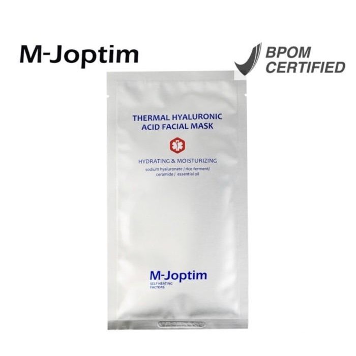 M-Joptim / MJoptim Face & Eye Mask - Masker Wajah & Mata (Satuan) - Hyalu Mask, 1 pcs