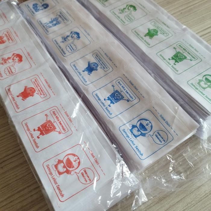 

TERLARIS! Kertas Puyer Obat Press Berkarakter Kartun 600 kantong