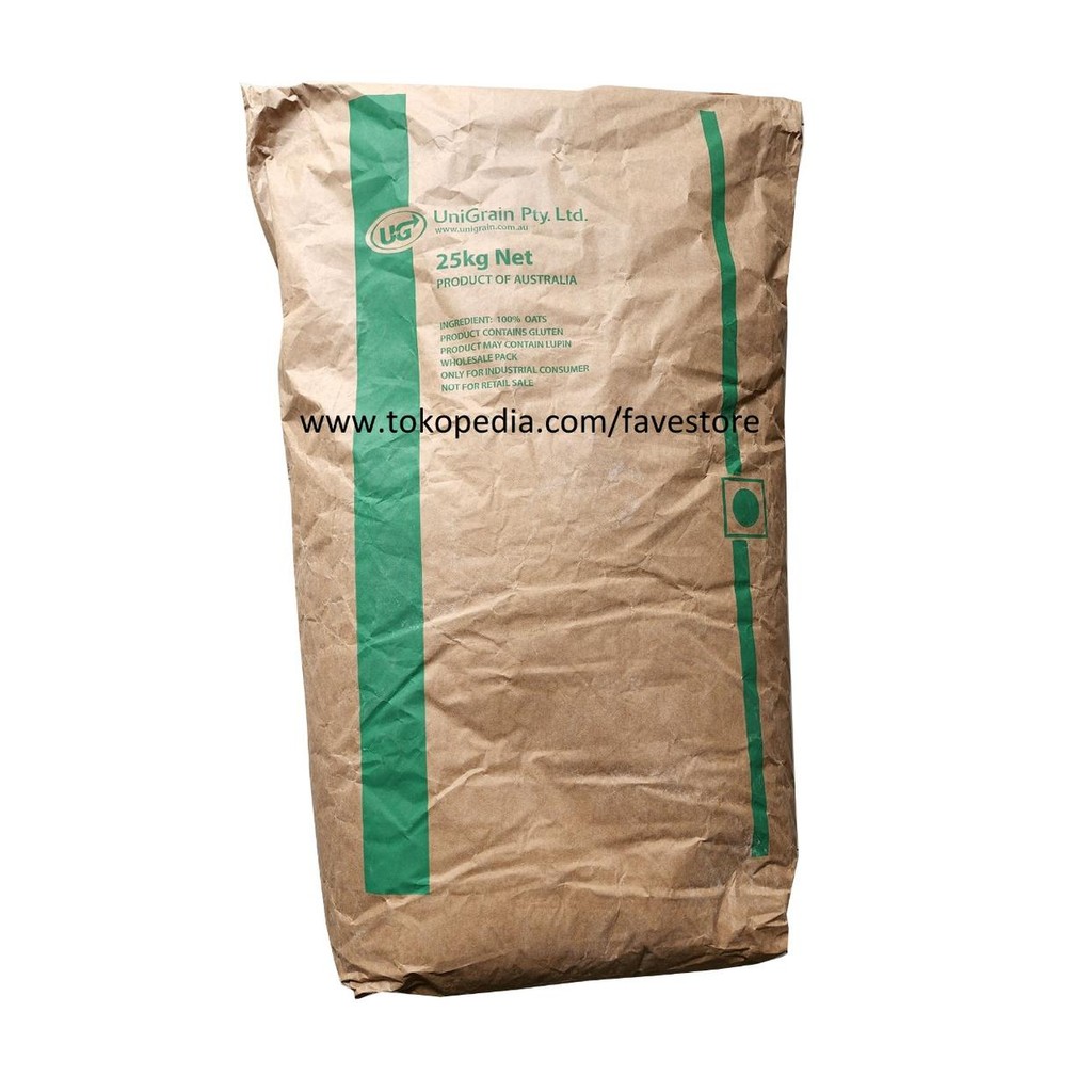 

Regular Rolled Oat 25kg (old fashioned oats 25kg) Unigrain Australia