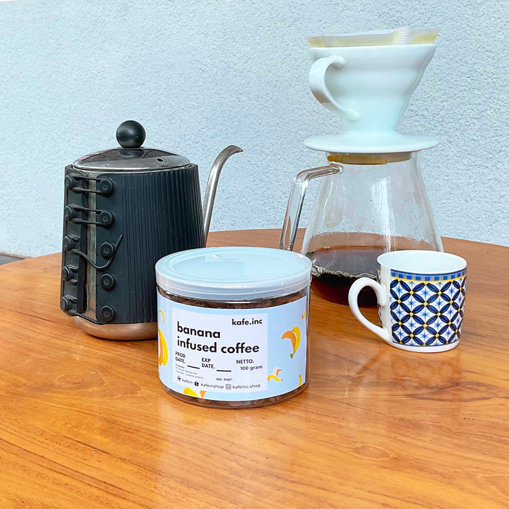 

Banana Infused Coffee Kafein 100 gram