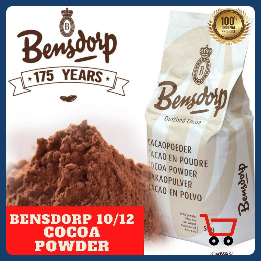 

Coklat bubuk BENSDORP 500 g / 1 Kg |PURE COCOA POWDER 100% ORI