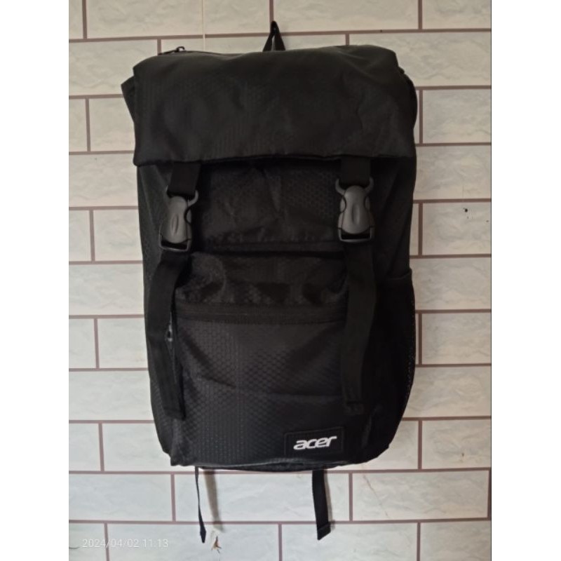 Ransel Laptop Acer Original Hitam 15,6 Inch