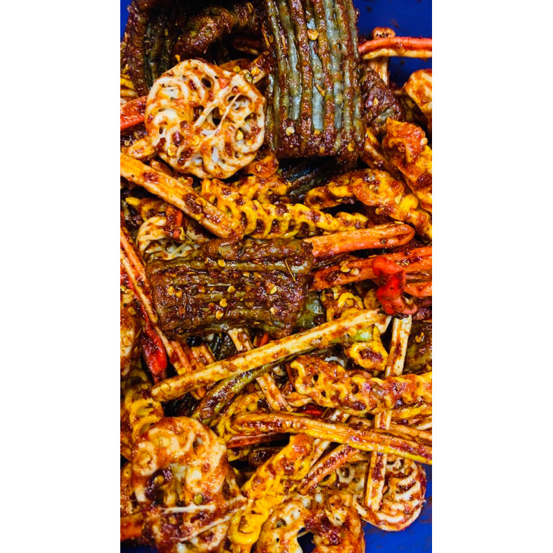 

Seblak mix pedas cikruh / seblak mix varian xtra pedas