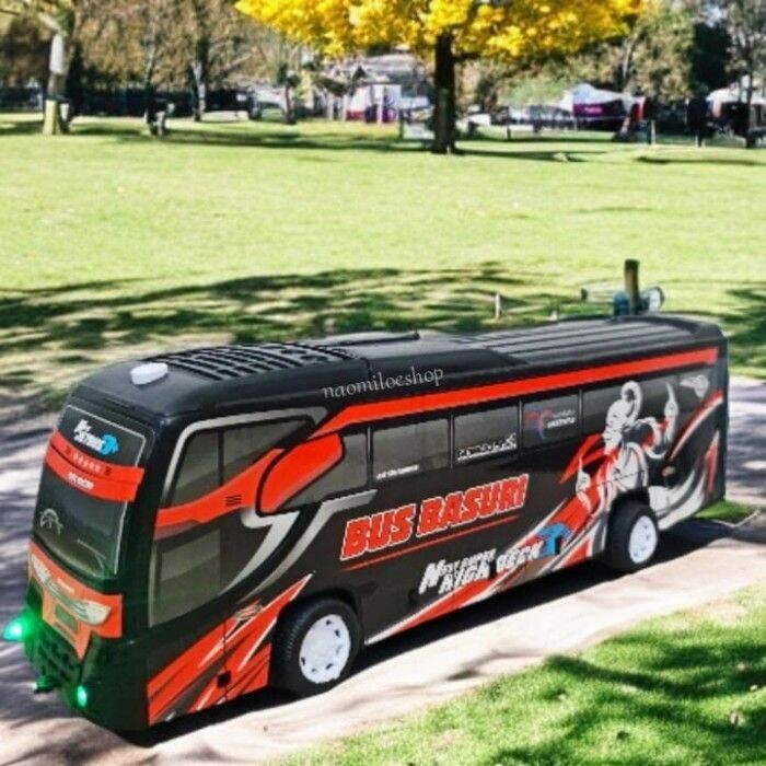 MAXX Mainan Bus Basuri Telolet - Mainan Bus Batre - Mainan Bis Telolet - bus basuri