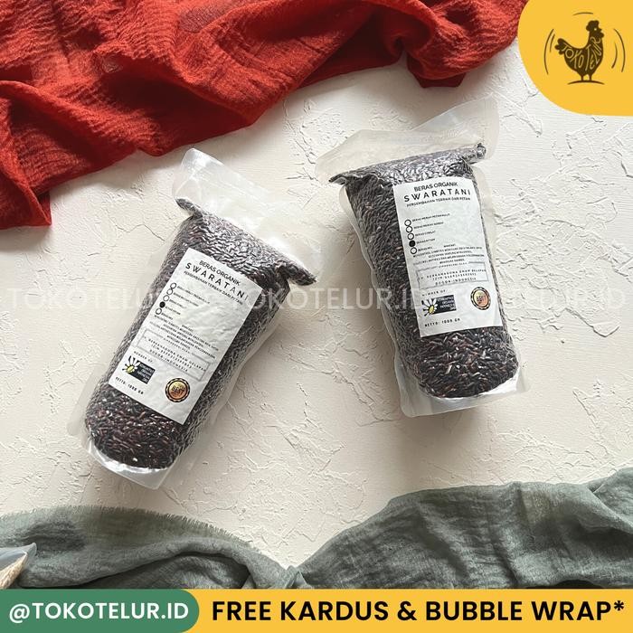 

SWARATANI - Beras Organik (Hitam-Coklat-MIX) 1KG - Beras Coklat