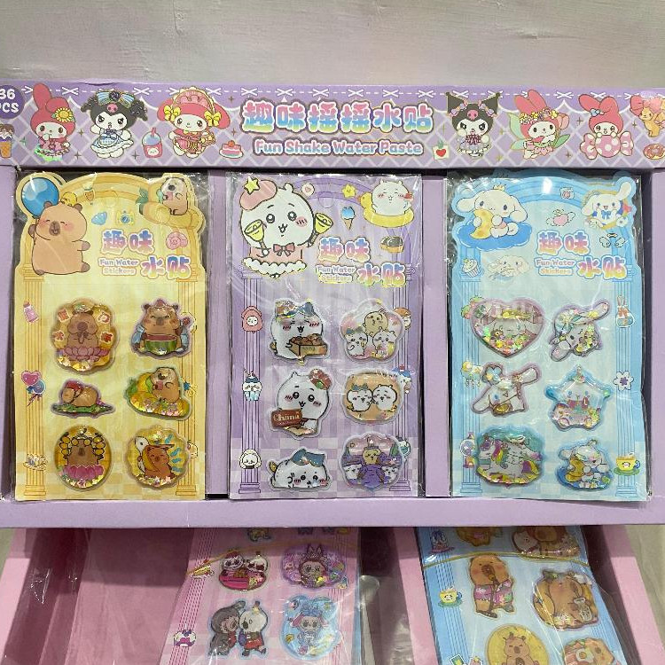 

Stiker Kartun Imut Water Capybara Sanrio Kawaii Labubu – Bahan Vinyl Waterproof Harga Grosir Bisa COD