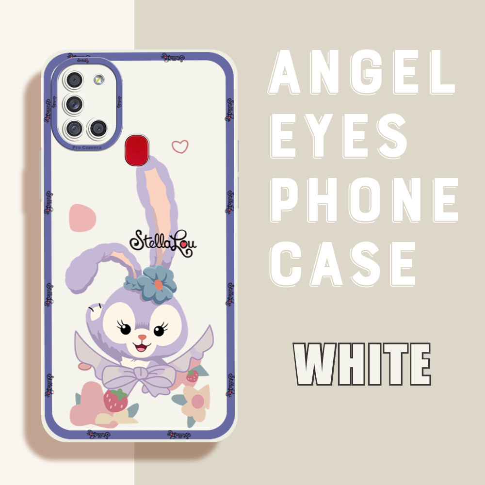 Softcase Kartun Casing For Compitable With Samsung A21S  Ponsel Asli Baru  Ponsel Karet Lembut Desai