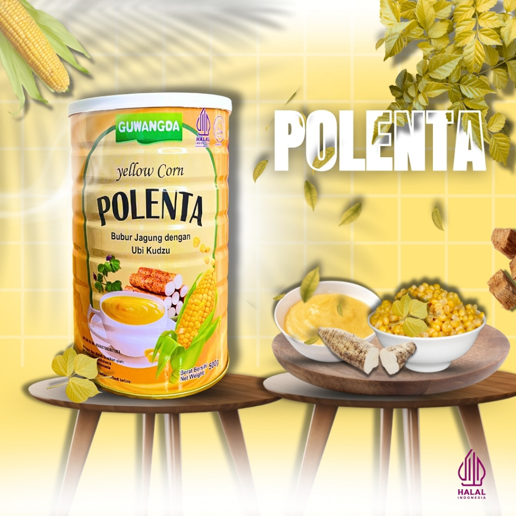 

Classica2106 Guwangda Yellow Corn Polenta Bubur Jagung Ubi Kudzu [ Bpom ] [ Halal ]