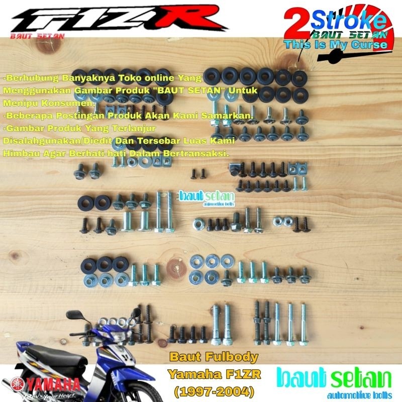 Baut fullset body f1zr/Baut full body f1zr/baut f1zr Motorcycle