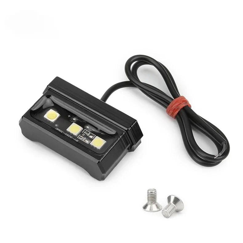 3 LED Motorcycle License Plate Light Decorative Lamp Universal For Honda Kawasaki Yamaha Suzuki Litt
