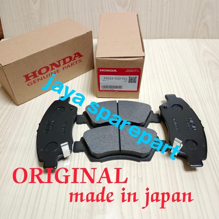 kampas rem depan brake pad mobilio brio ferio freed original