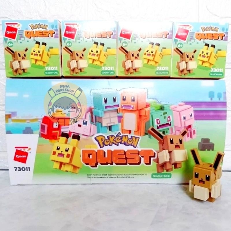 KKV Pokemon Quest Blind Box Season 1 2 3 (Bisa Pilih) CO