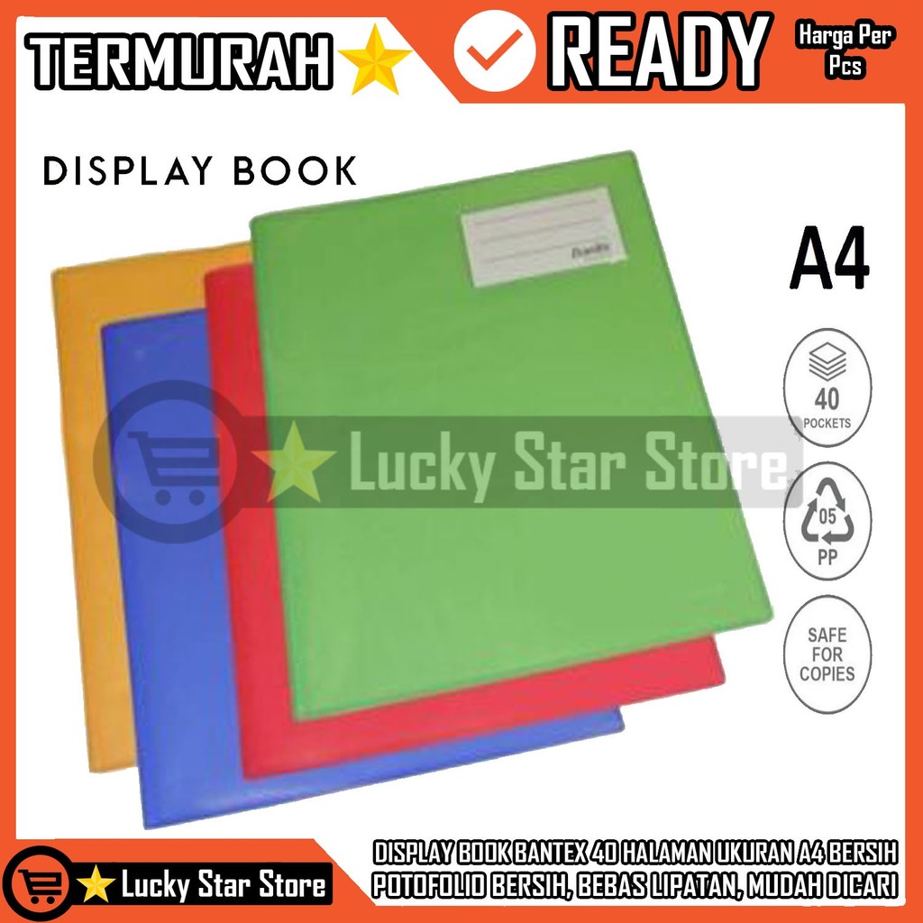 

Bantex Holder Polos 40 Pockets Dispay Bok Clir Cler Despay Hoder Map Display Book Size A4 Clear Plastik Dokumen Hombo Menyusun Laporan Proposal Profosal Dokumen Materi Presentasi LRN Kapasitas Empat Puluh Berkualitas
