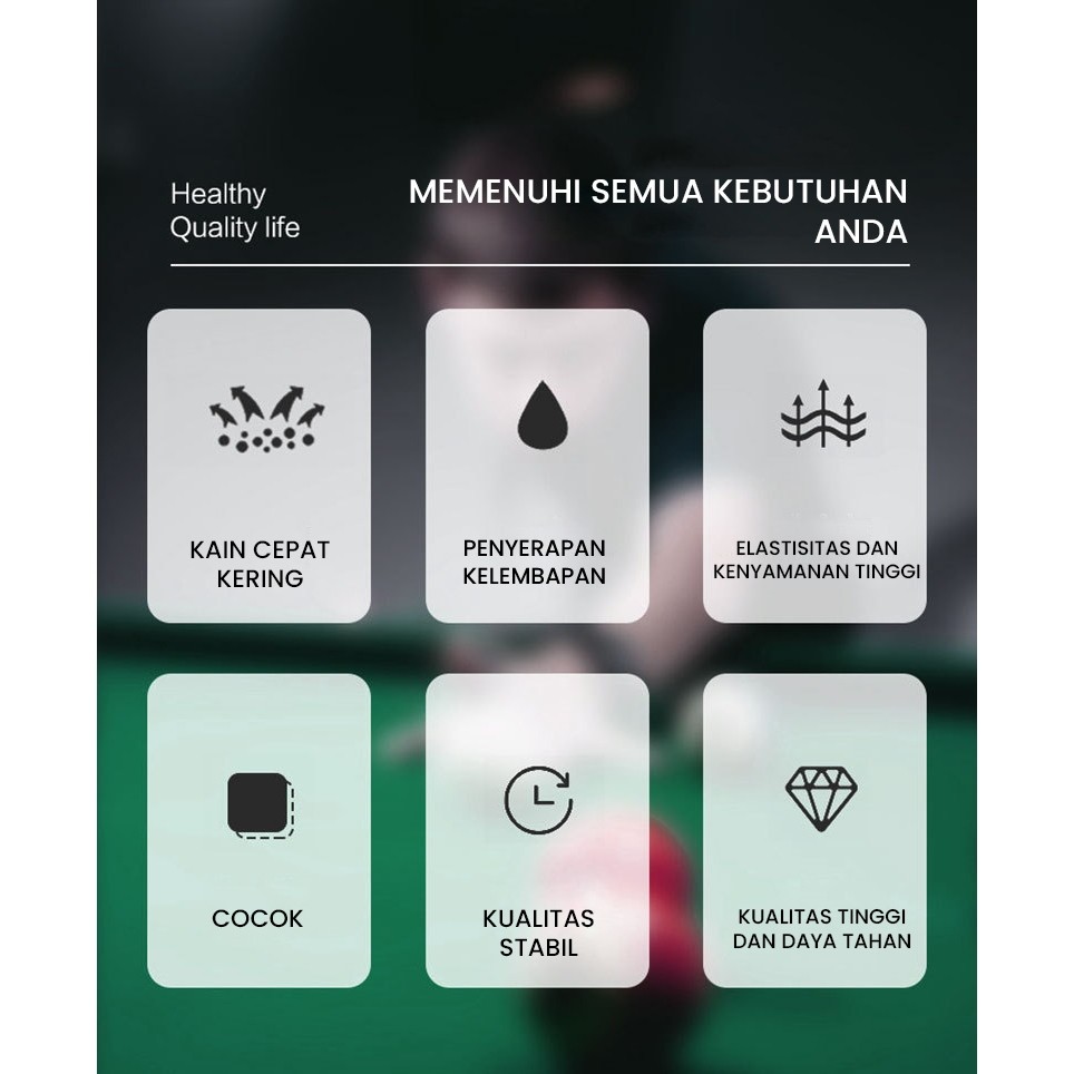 Terbaru Sarung Tangan Billiard Hand Gloves 2502 Billiard Gloves