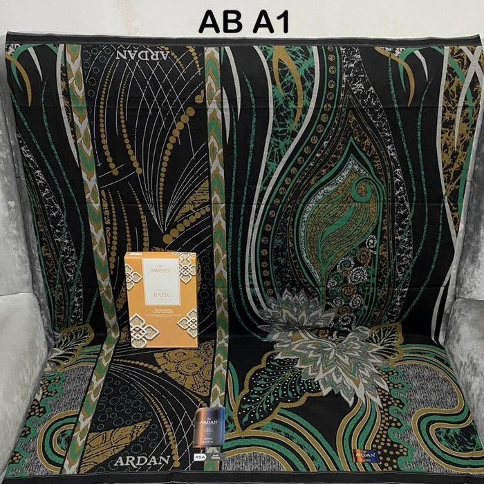 SARUNG ARDAN BATIK ORIGINAL GOLD Muslim Motif - AB A1