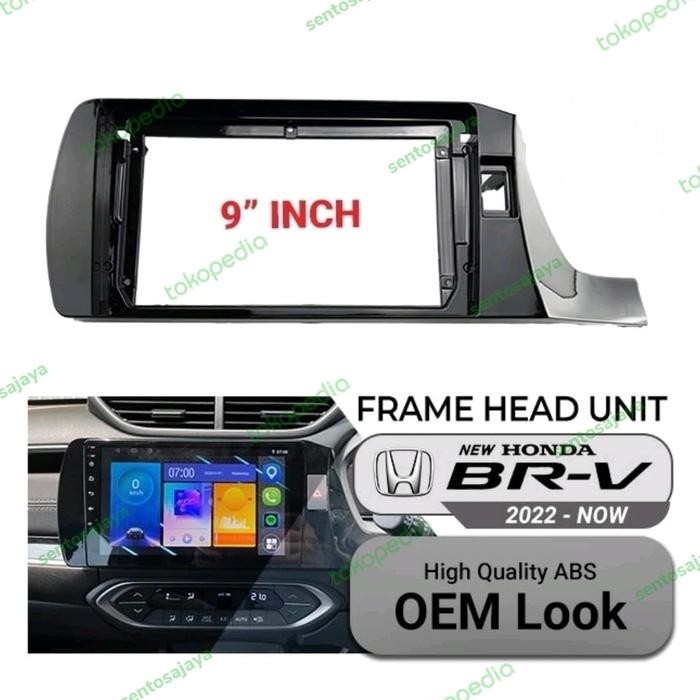 Headframe Frame Head Unit Android 9 Inch HONDA ALL NEW BRV 2022