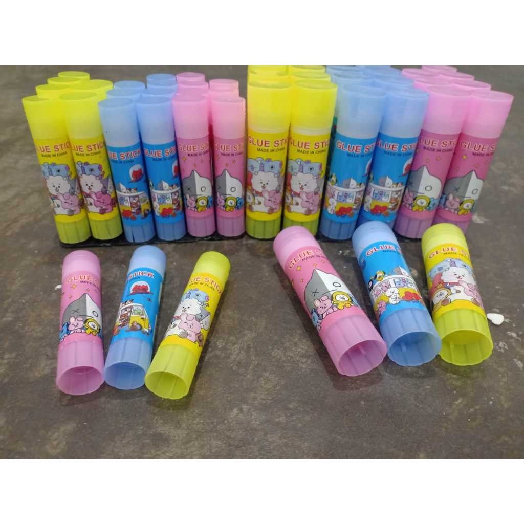

*AJS* (1 PCS) LEM PEREKAT KERTAS / GLUE STICK / LEM BATANG PUTAR / LEM LUCU