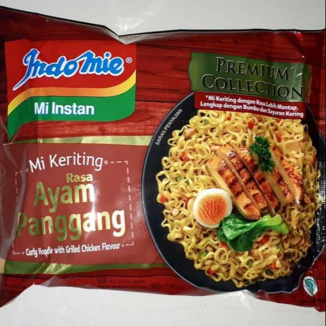

Indomie premium colection rasa AYAM PANGGANG ( COKLAT ) 90 gram - ARM
