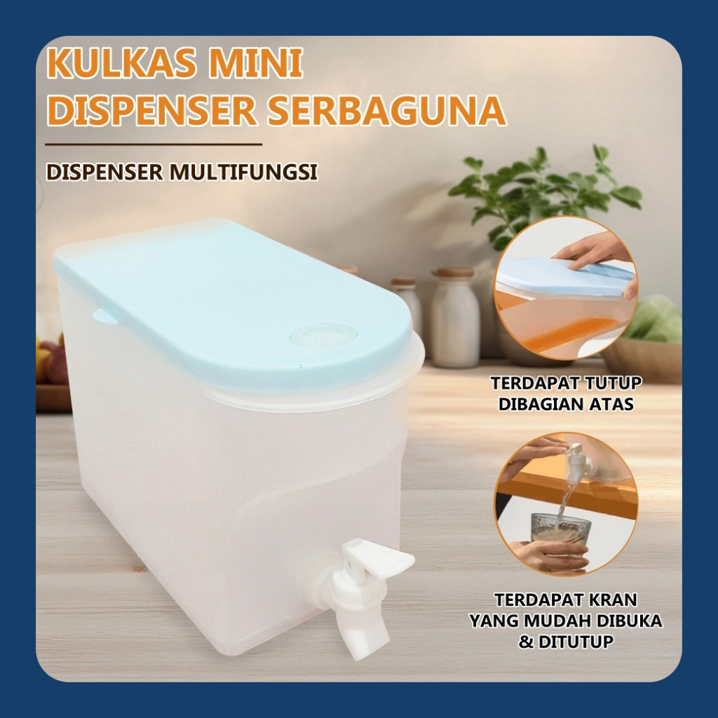MINI DISPENSER - Kran Dispenser Mini / Tempat Air Minum Kran Plastik