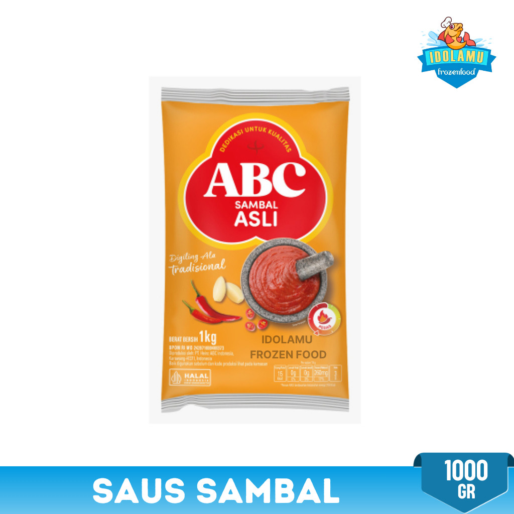 

saus abc saus sambal asli kemasan batal 1 kg