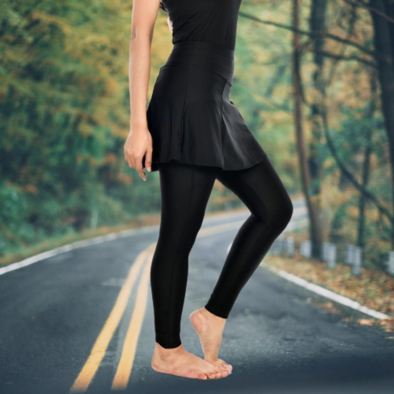 CELANA SEPEDA BALAP PANJANG ROK WANITA - CELANA SEPEDA KETAT PADDING BUSA