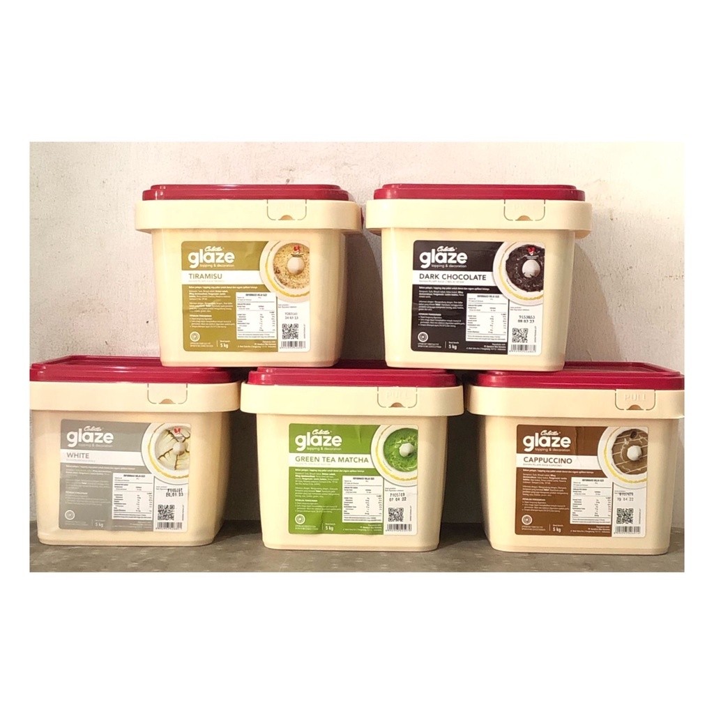 

COLATTA GLAZE 5 KG / DOUGHNUT TOPPING DONAT DONUT PISANG NUGGET