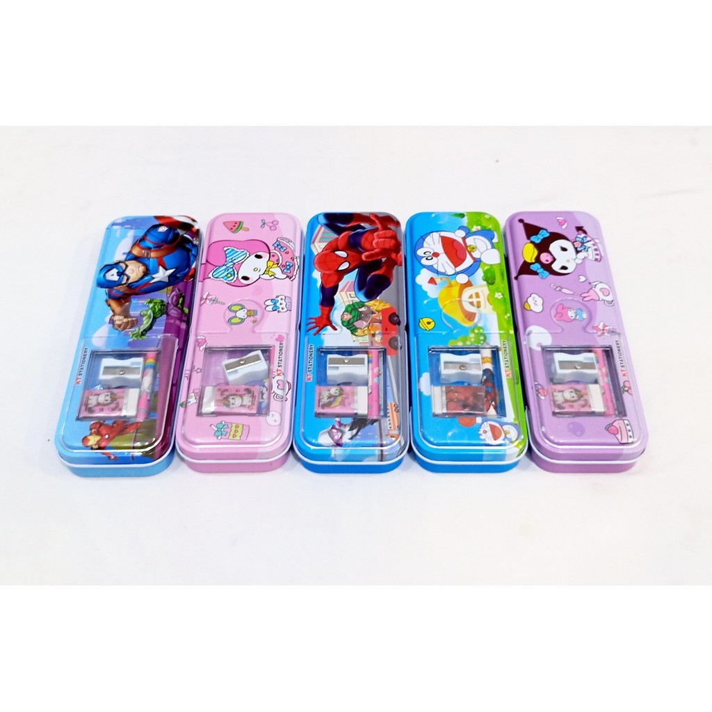 

Kotak Pensil Kaleng Bentuk Puzzle/Tempat Pensil Kaleng fancy Sanrio SCO-828