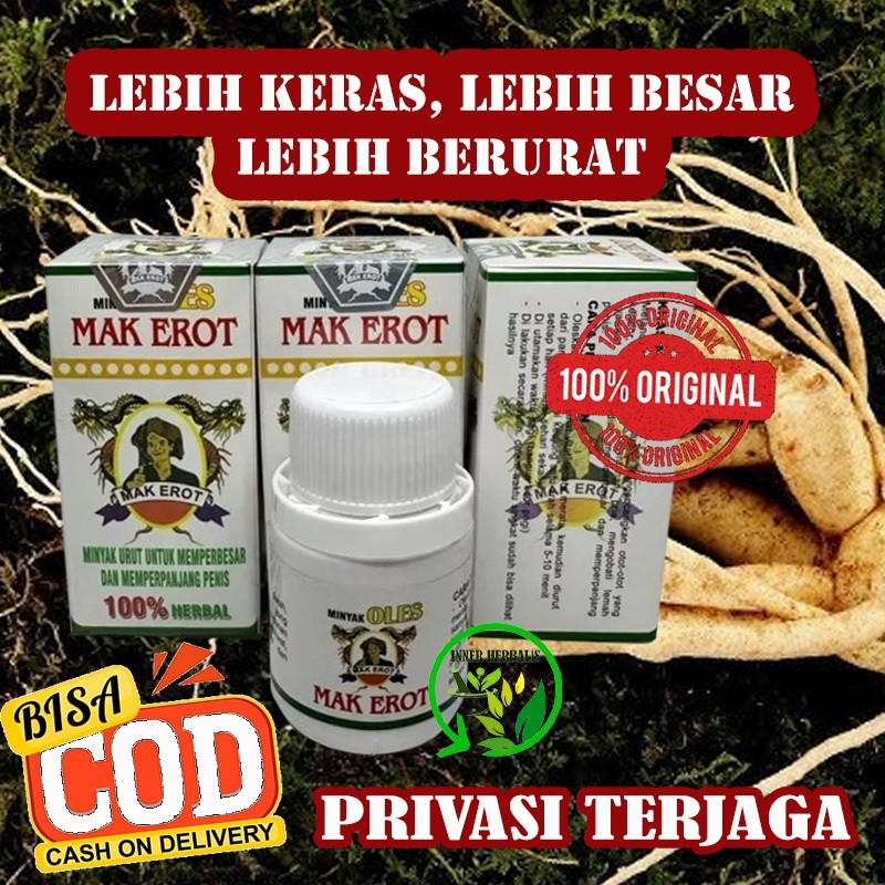Minyak Mak erot original Minyak Herbal Oles Pembesar dan Tahan Lama COD