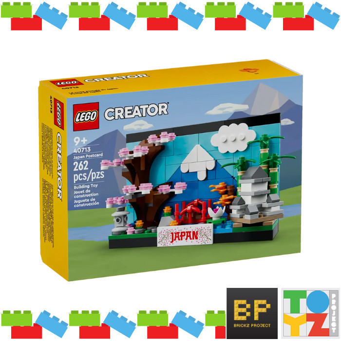 Lego 40713 Creator - Japan Postcard Original TP Bali