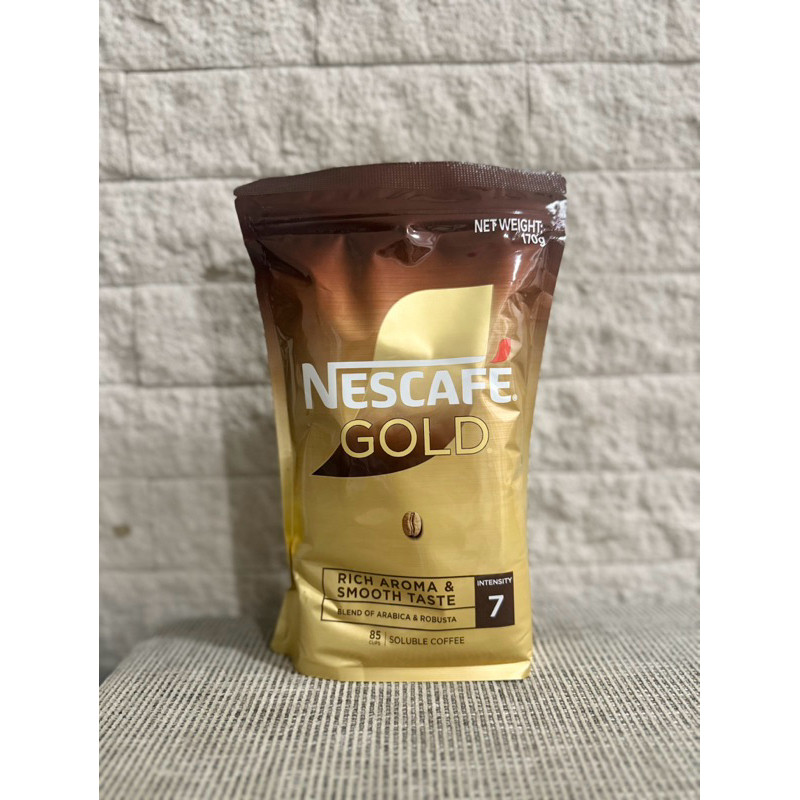 

NEW Nescafe Gold Refill 170gr Kopi Bubuk Import Original Malaysia PREMIUM