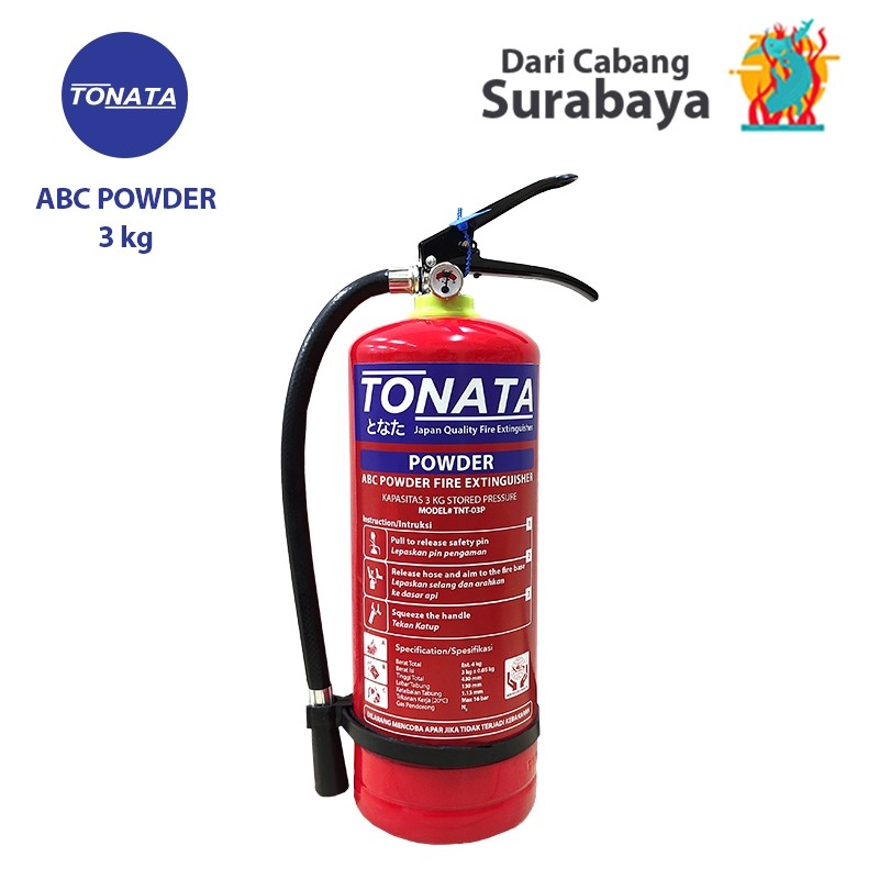 APAR 3KG TONATA / ABC Powder / Set Komplit