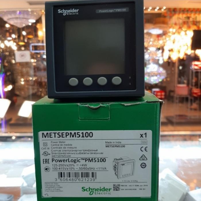 SCHNEIDER POWER METER METSEPM5100 PM5100 PM 5100 - POWERLOGIC PM5100