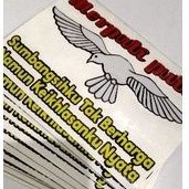

Sticker Merpati Putih Sumbangsihku