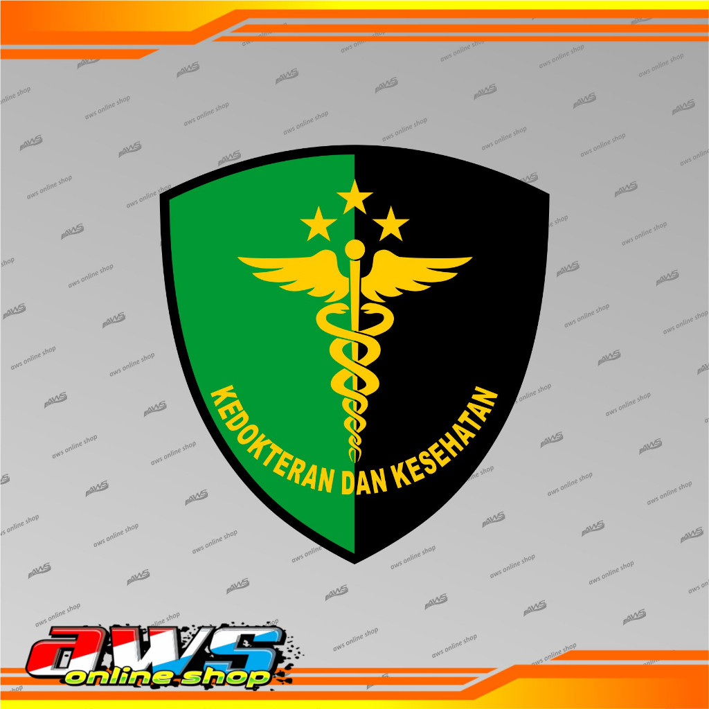 

Sticker Dokpol Kedokteran & Kesehatan 3D Timbul