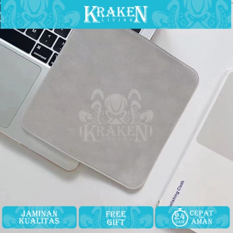 KAIN LAP APPLE POLISHING CLOTH/LAP MICROFIBER PEMBERSIH SERBA GUNA/PEMBERSIH GADGET HP/LAPTOP/TABLET
