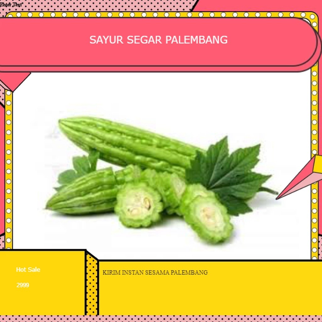 

Sayur Pare 500 Gram Fresh - Diamond Palembang