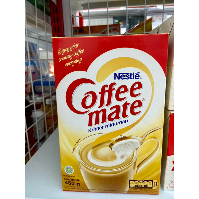 

Nestle Coffee mate 450g creamer kopi