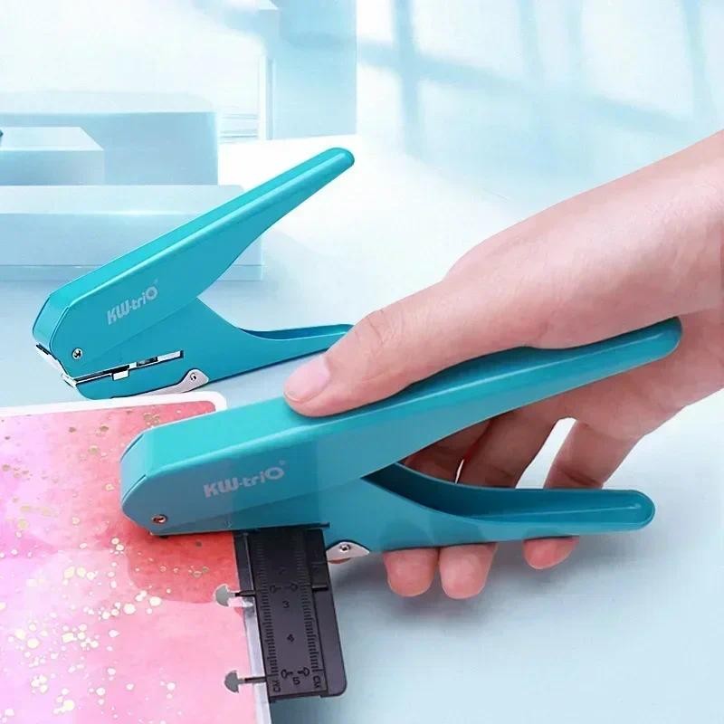 

Hole Punch Creative Mushroom Hole Puncher Disc Ring Binding Cutter T-type Paper Puncher Craft Diy Tool Offices Stationery