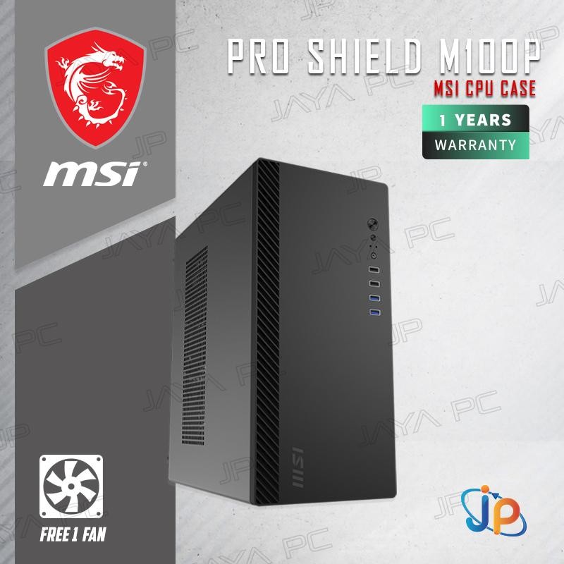 MSI Pro Shield M100P Case - Office Casing