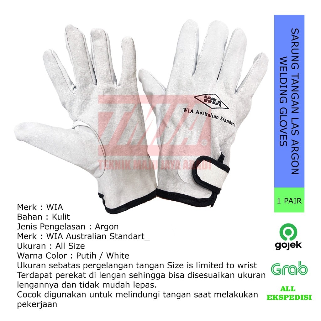 WIA Sarung Tangan Las Argon Welding Gloves