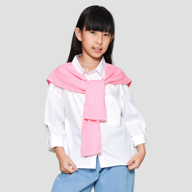 Nevada Color Syal Kemeja Anak Perempuan 121222052