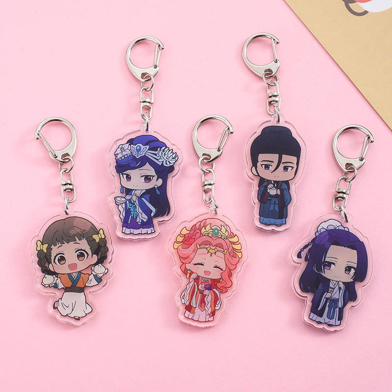 

The Apothecary Diaries Acrylic Keychain Cartoon Character Ornament Key Bag Pendant Clothing Accessories
