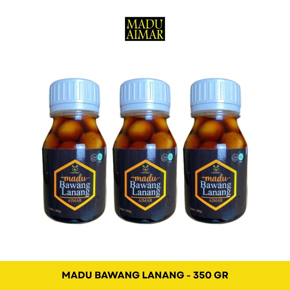 

AIMAR - Madu Bawang Lanang - 350 gr (3 Pcs)