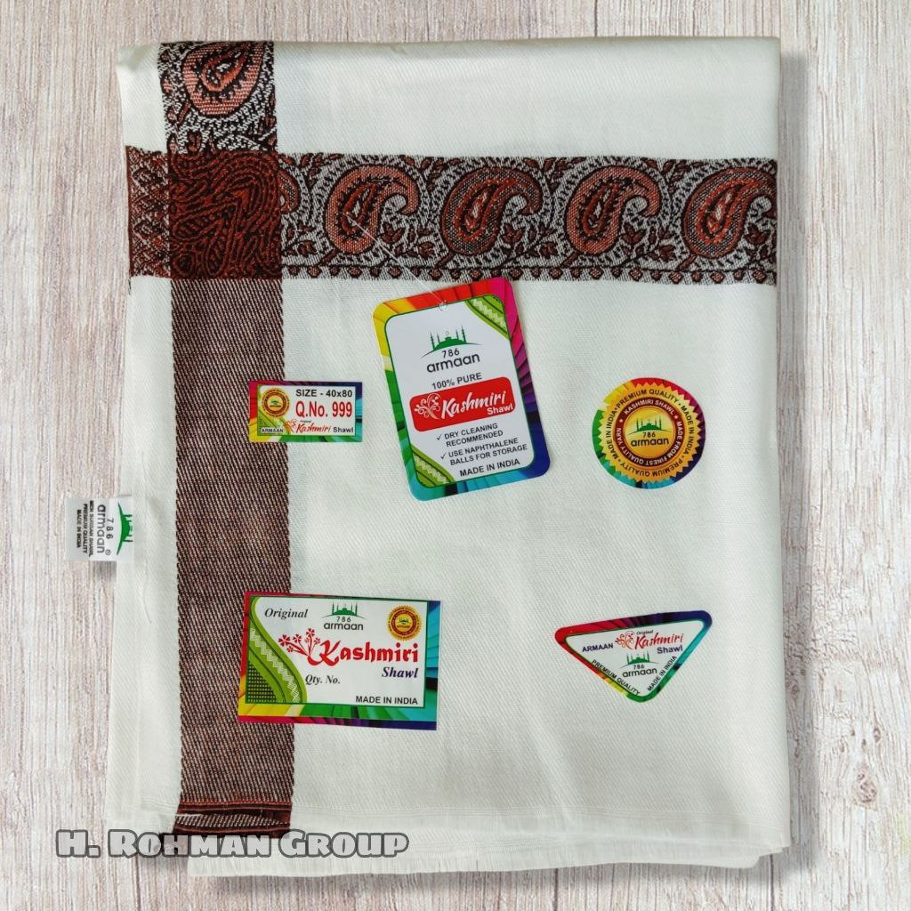 GUDANG SORBAN Kain SORBAN Surban Selendang Haji Kashmir Lembut Halus Cocok Untuk Santri Ustadz Kiai 
