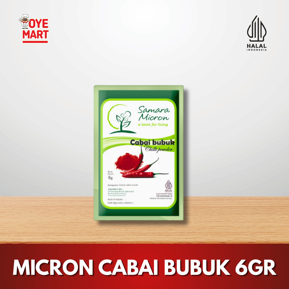

MICRON CABAI BUBUK 6GR