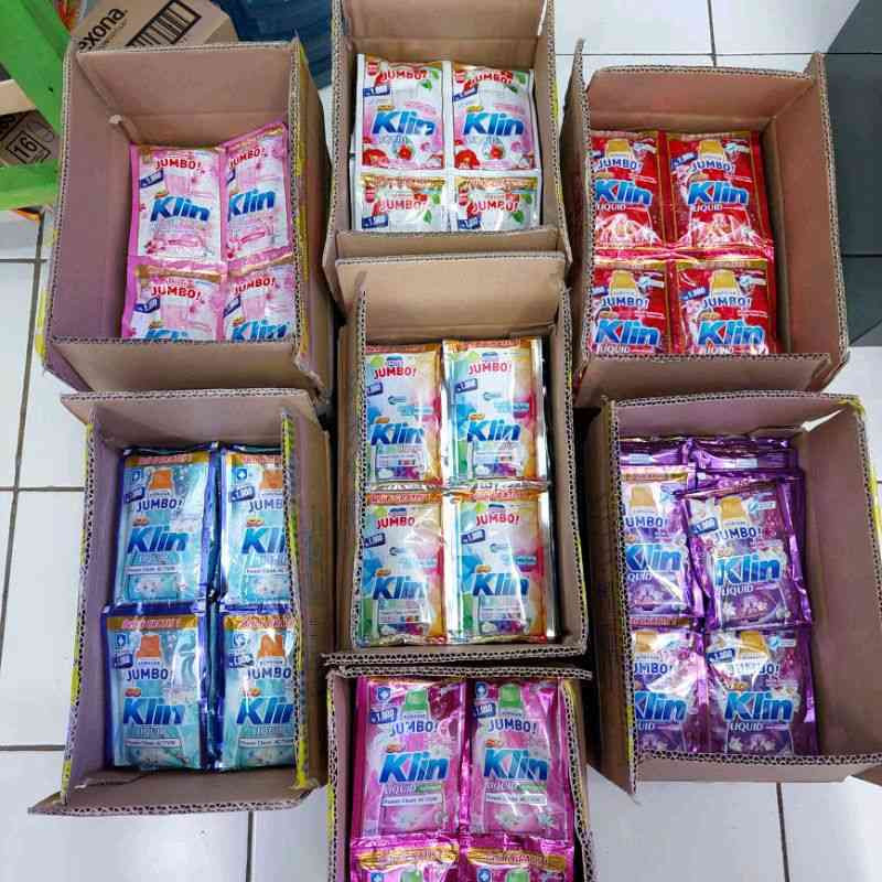 SoKlin Liquid / Detergent Cair Sachet 1000 Jumbo (1karton / 1dus)