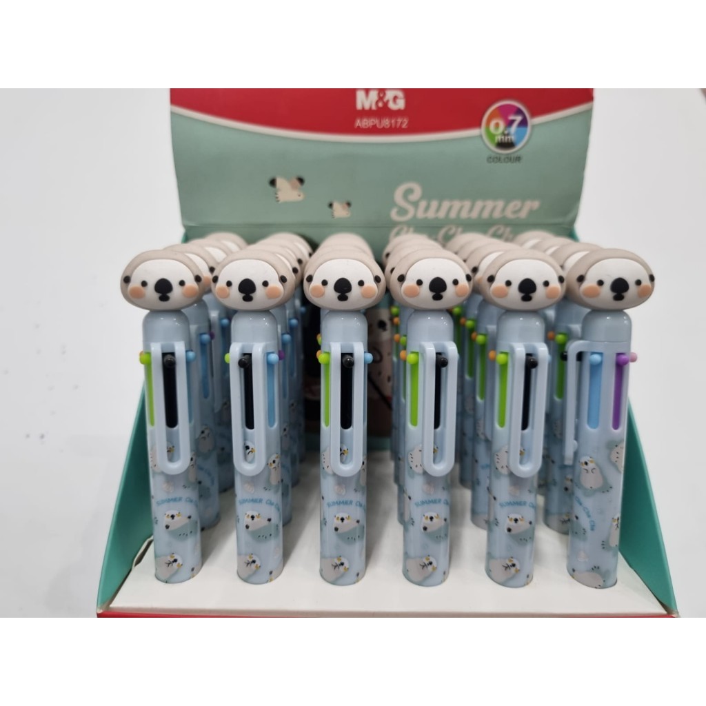 

Pulpen M&G 6 Warna 0.7 Summer Chachacha