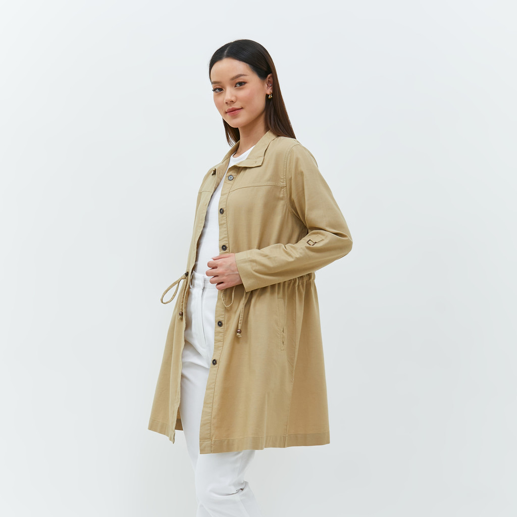 Geela Official - Leona Brown Jacket (G.5217) | Luaran Wanita | Jaket Wanita