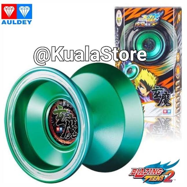 Yoyo Auldey Blazing Teens Original DEMON BLAZE Metal Intermediate Seri