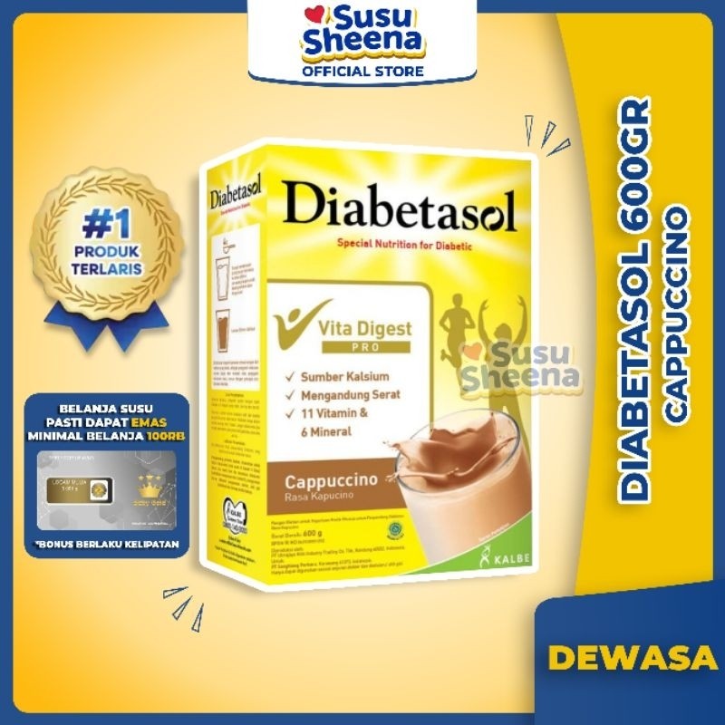 

‼️CUCI GUDANG‼️ DIABETASOL 570 GRAM